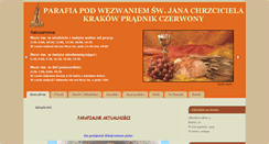 Desktop Screenshot of janchrzciciel.eu
